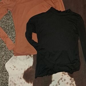 Black and Brown Women's Tops